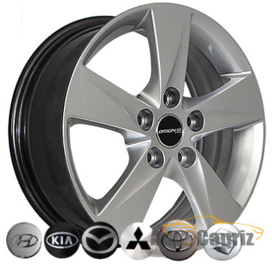 Диски Replica Kia 679 HS R16 W6.5 PCD5x114.3 ET51 DIA67.1  